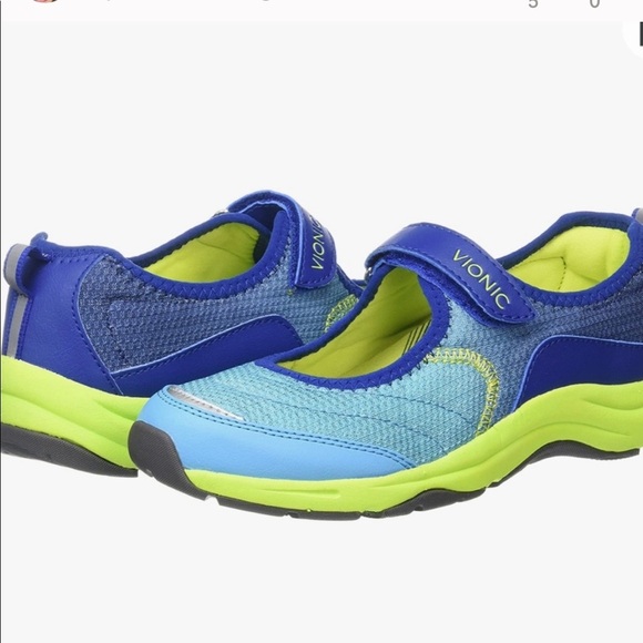 Vionic Blue Slip On Shoes - Picture 1 of 16